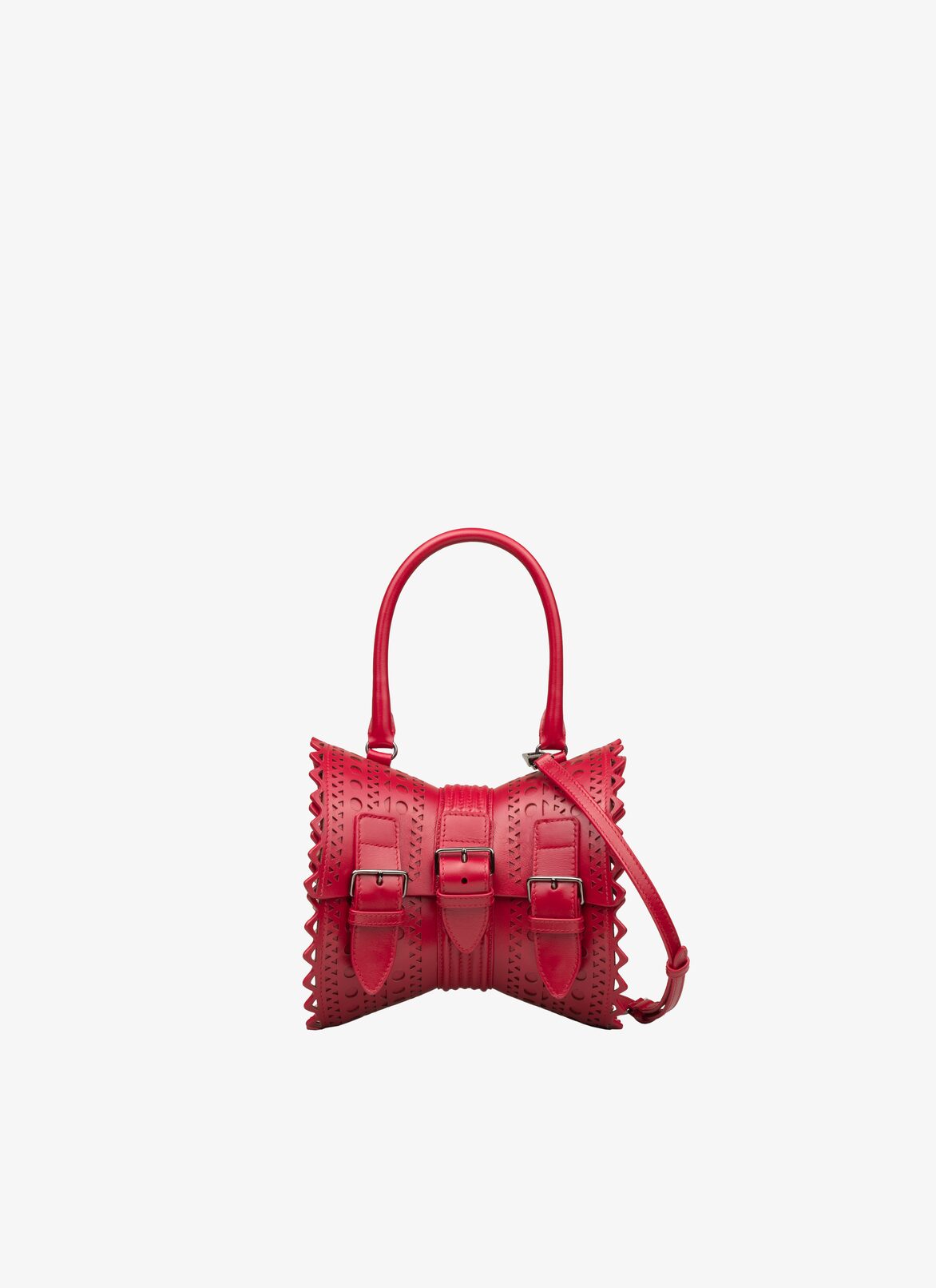 Handbags ALAÏA LACQUER RED HANDBAGS